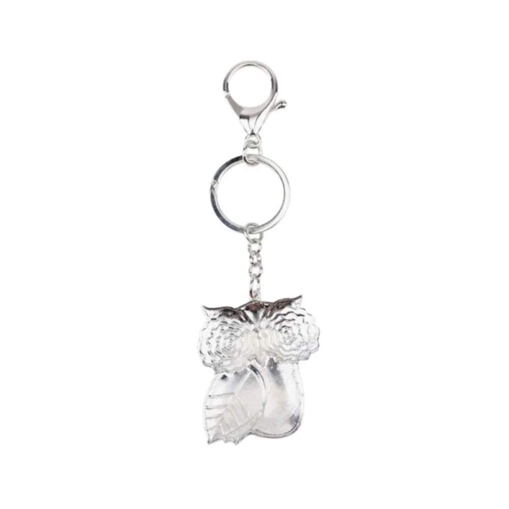 BONSNY Colorful Owl Bag Charm or Key Chain‎